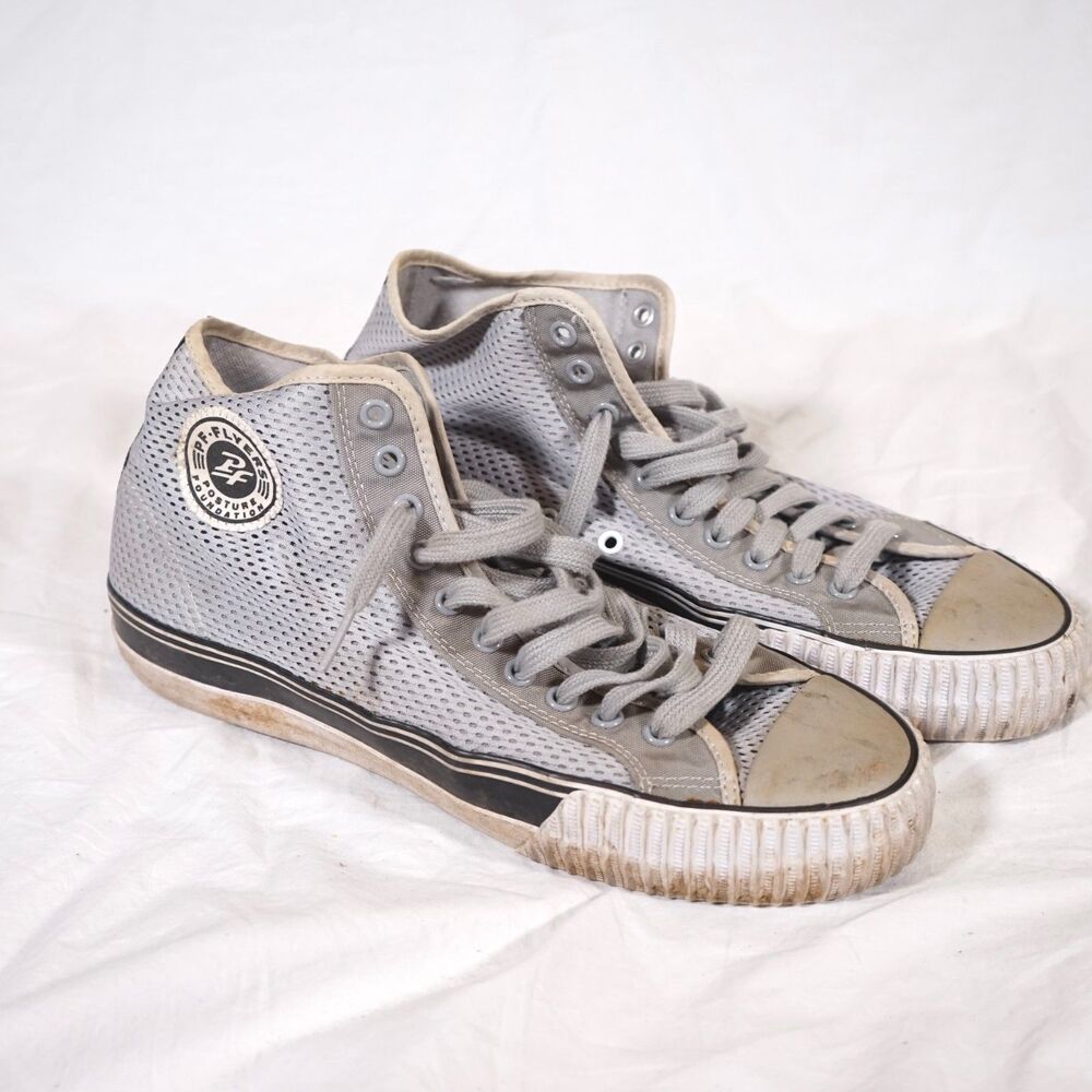 PF Flyers High Top Y2K Perforated Rare Mens Size 11